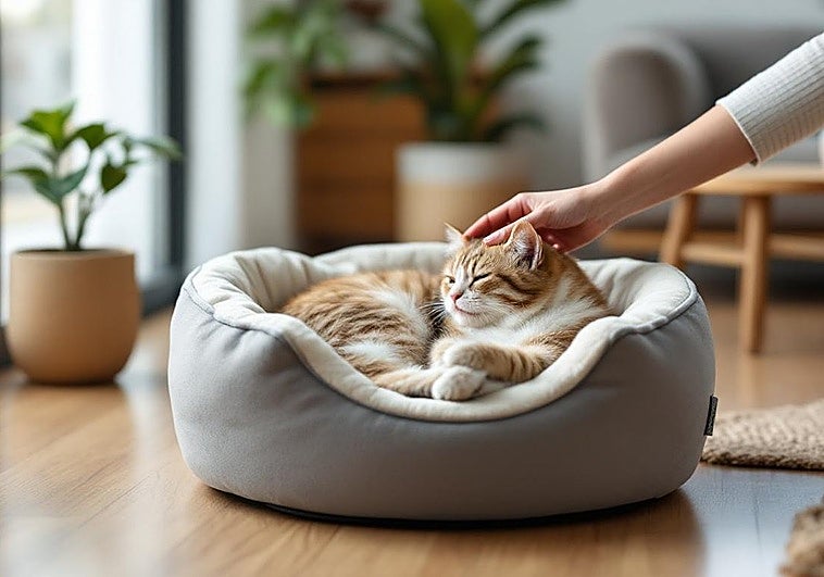 Si quieres que tu gato descanse como el rey de la casa que es, estas son las mejores camas para tu felino