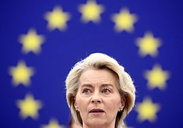 La presidenta de la Comisión Europea, Ursula von der Leyen.