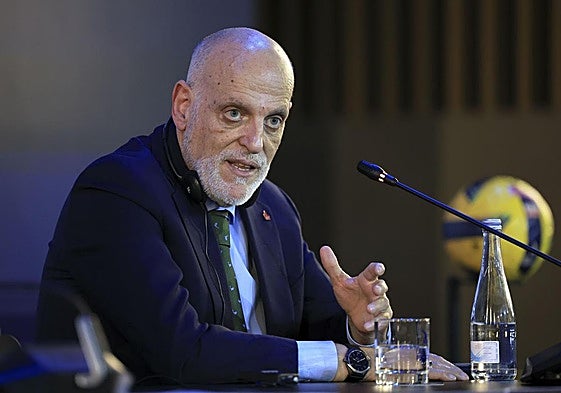 Javier Tebas, presidente de LaLiga.