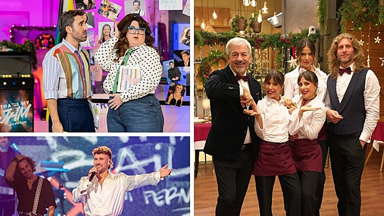 Nochebuena en la tele: el clásico 'Telepasión', mucha música y maratón de humor
