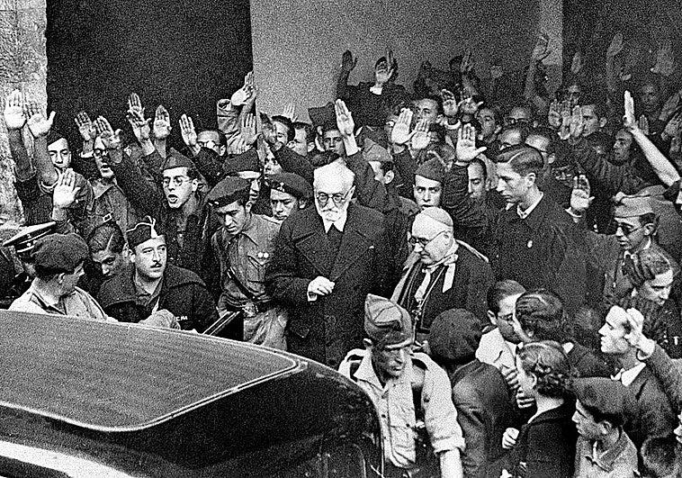 La investigación sobre la muerte de Unamuno aprecia «indicios elevados» de criminalidad