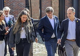 Nogueras, el látigo de Junts que gana enteros en la carrera por la sucesión de Puigdemont