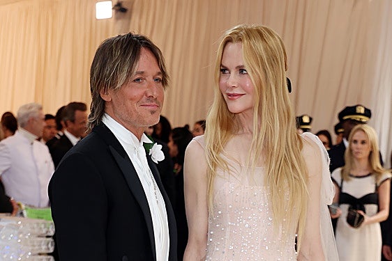 Keith Urban y Nicole Kidman en la Gala del Met 2023, en Nueva York, Estados Unidos.