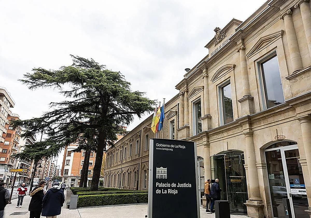 Imagen del palacio de Justicia de La Rioja