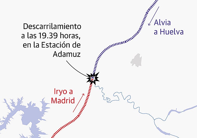 Gráficos | Lo que sabemos del accidente de tren en Adamuz