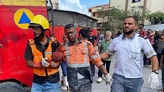 Los hospitales, objetivo de guerra