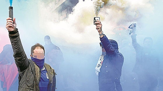 Radiografía de los violentos grupos ultras del fútbol en España: 162 detenidos a mitad de temporada