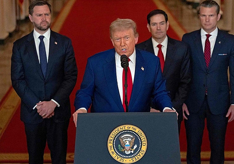 Trump ve a Irán con «ganas» de sellar un acuerdo nuclear pero no se fía y amenaza con aranceles