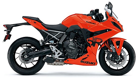 Suzuki GSX-8R estrena un llamativo color naranja