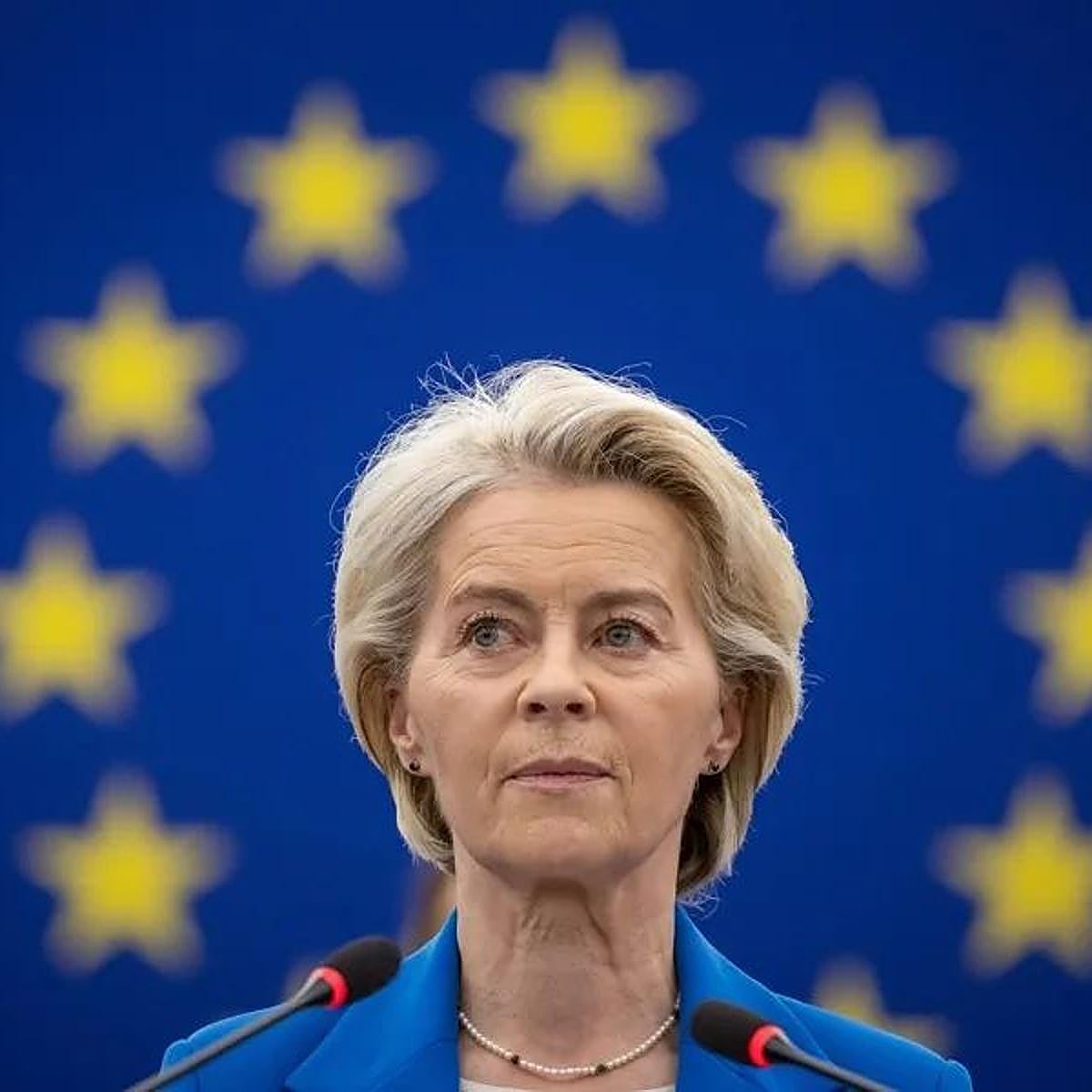 La presidenta de la Comisión Europea, Ursula von der Leyen.