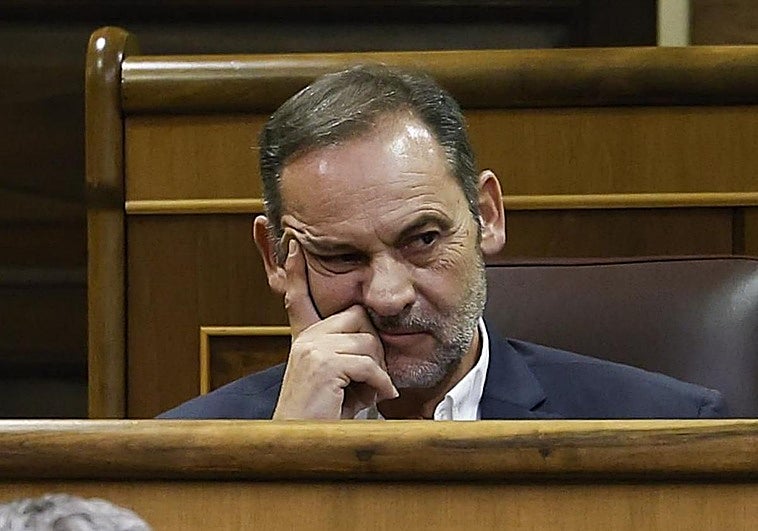 El Congreso desestima la petición de Ábalos de cobrar su indemnización