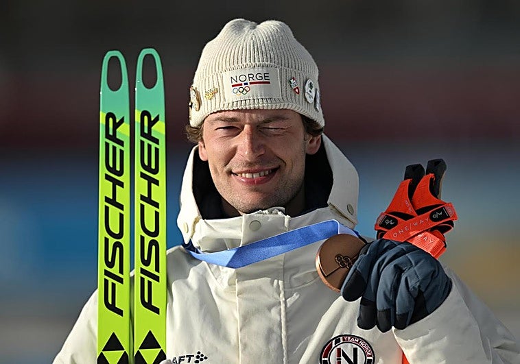 Sturla Holm Laegreid, medalla de bronce a la infidelidad