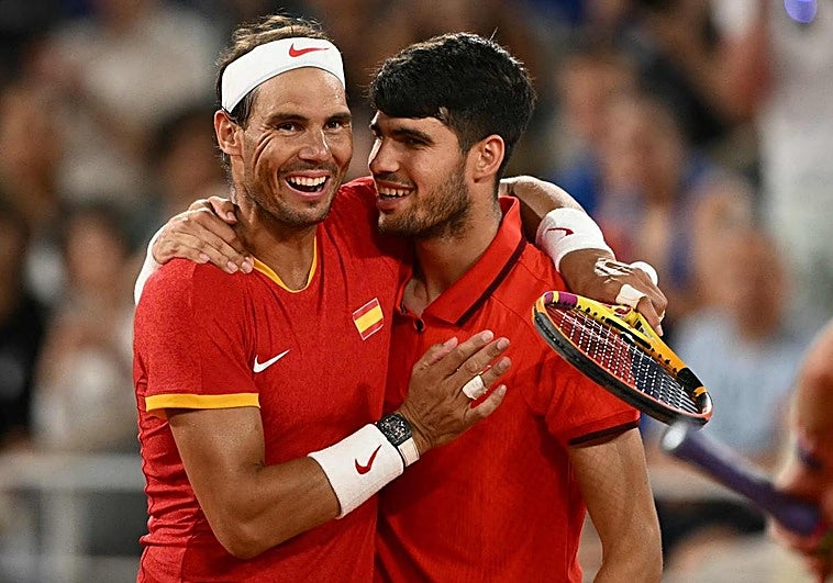 Rafa Nadal: «Carlos Alcaraz es una leyenda de nuestro deporte ya»