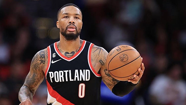 Damian Lillard participará en el concurso de triples con el Aquiles roto