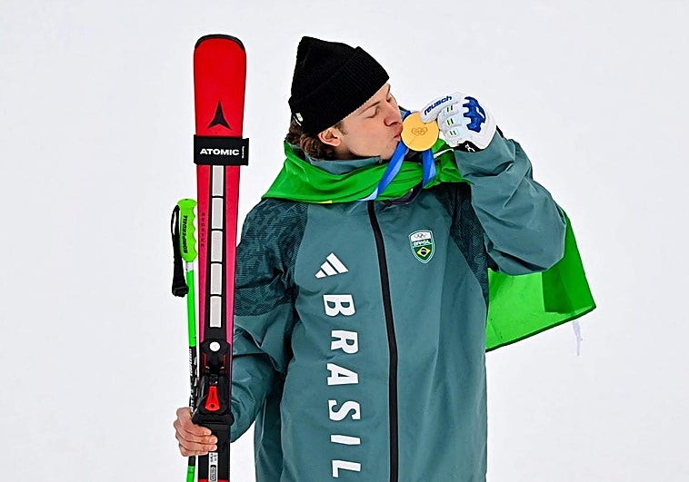 Lucas Pinheiro, la samba de oro de los Juegos de Invierno