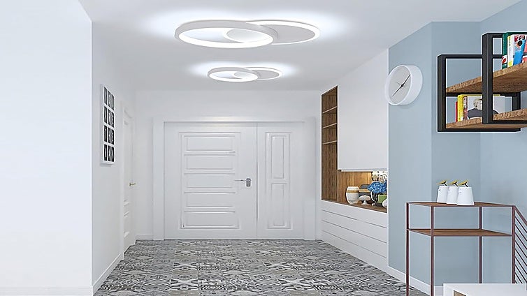 Ilumina tu casa con estilo con estos plafones LED de techo que te crean distintos ambientes