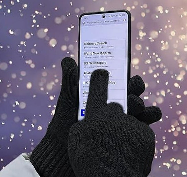 Estos guantes térmicos son perfectos porque combaten el frío y son táctiles