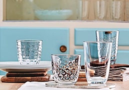 Estos vasos de cristal duraderos y fáciles de limpiar son perfectos para el día a día