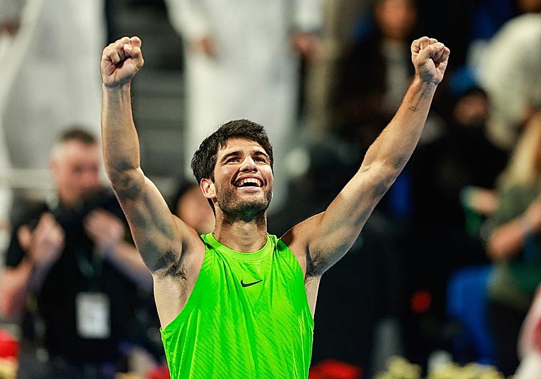Alcaraz conquista Doha en 50 minutos