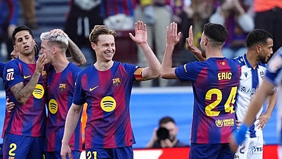 El Barça democratiza el gol
