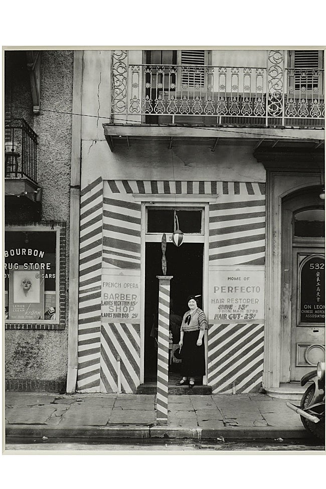 'Kaldırım ve Mağaza Önü, New Orleans', 1935.