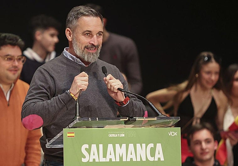 Abascal rechaza el decálogo del PP: «Ponen un marco como si estuvieran pactando con salvajes»