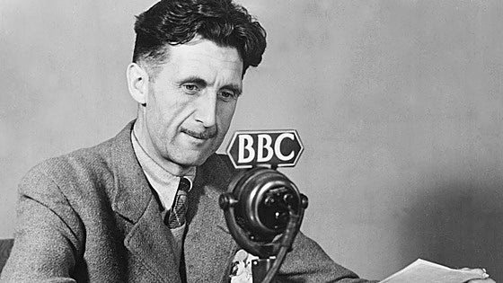 El mundo distópico y real de George Orwell