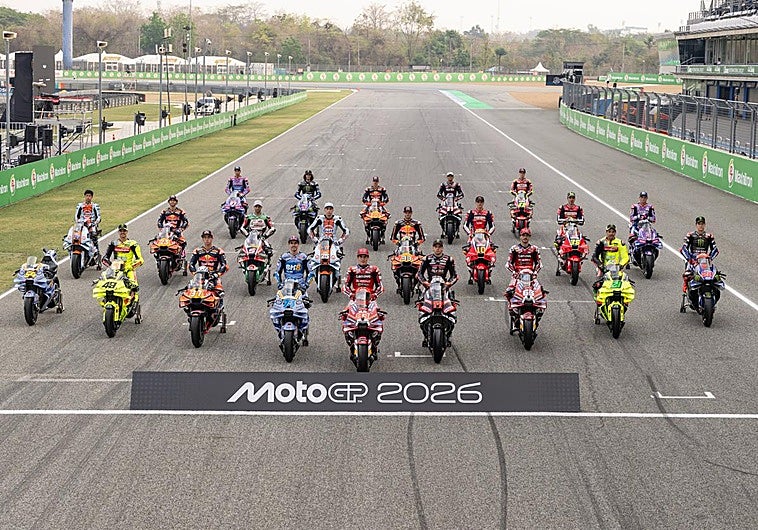 Marc Márquez vuelve encabezar de la foto de MotoGP 2026