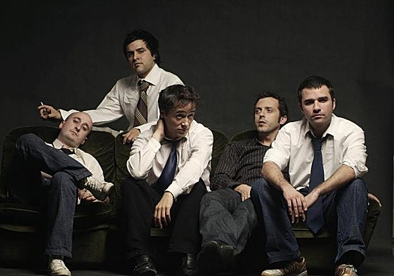 Los integrantes del grupo de pop-rock indie español Love of Lesbian