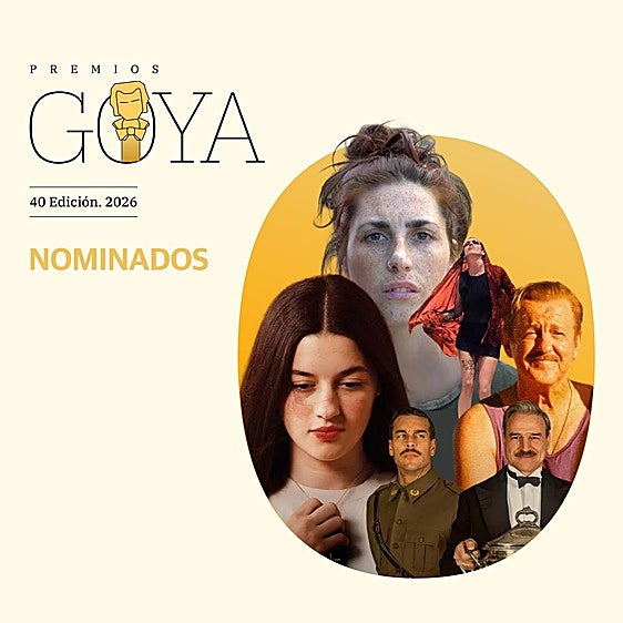 Todos los nominados a los premios Goya 2026