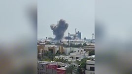 Irán responde al ataque de EE UU e Irán con el lanzamiento de varios misiles