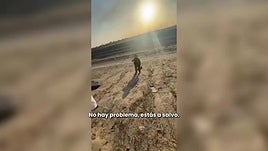 El gesto de un kuwaití con una piloto de EE UU tras eyectarse de su caza: «Estás a salvo»