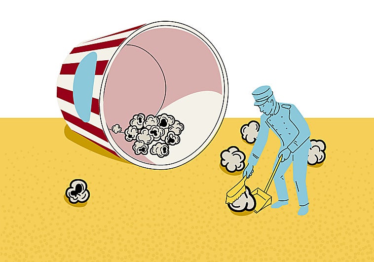 Auge y caída de la tarde de cine y palomitas: menos salas y más multicines