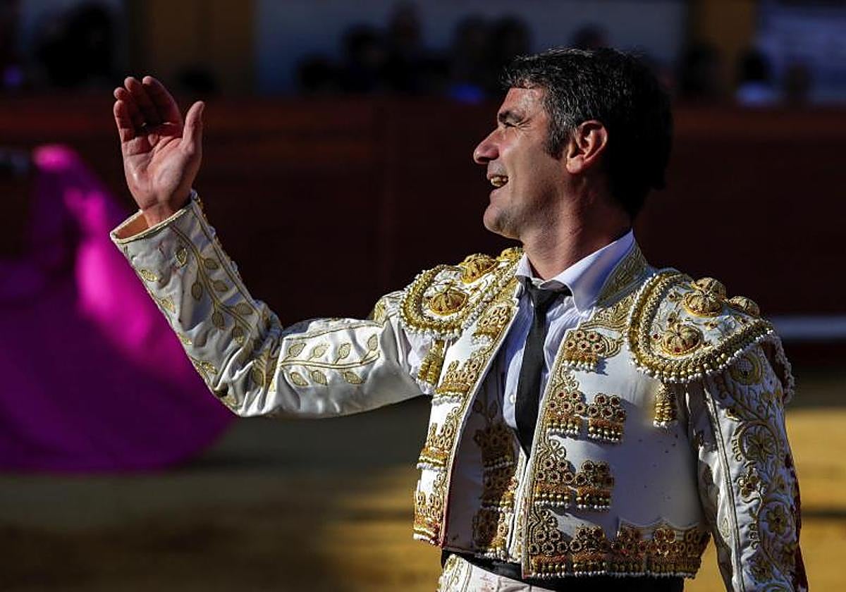 Jesulín de Ubrique, durante una corrida de toros.
