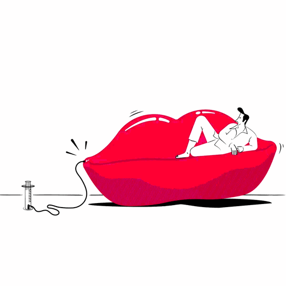 El relleno de labios, la joya de la corona de la estética