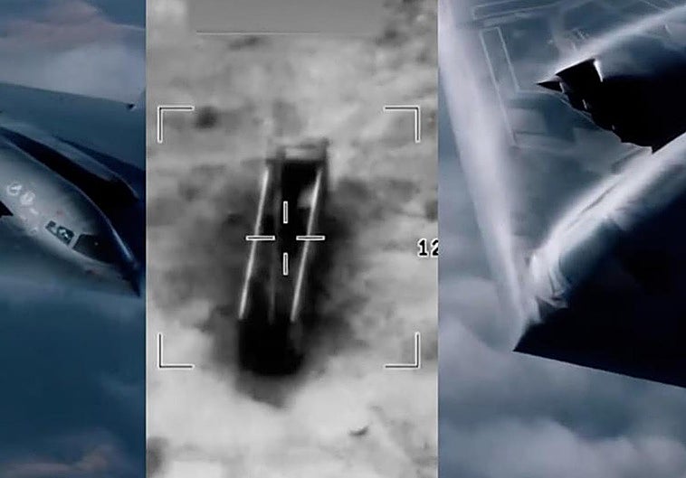 Trump muestra el éxito de los bombardeos sobre Irán al ritmo de 'La Macarena'