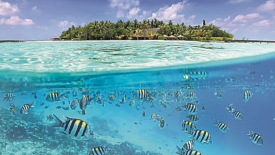 Las islas artificiales que construye el Gobierno de Maldivas para no desaparecer bajo el mar