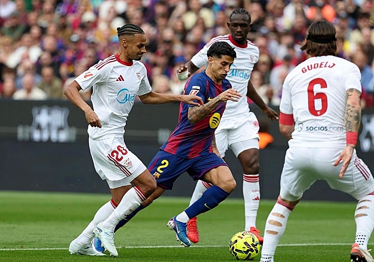 Dani Olmo hace el tercero para el Barça