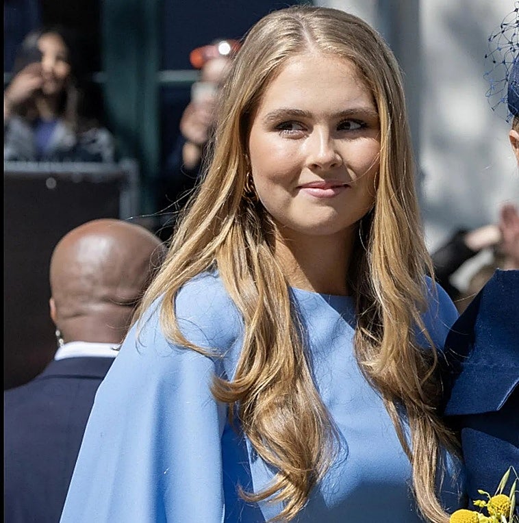 La princesa Amalia, invitada en la boda de Mercedes Olazábal y Solís y Francisco Javier García