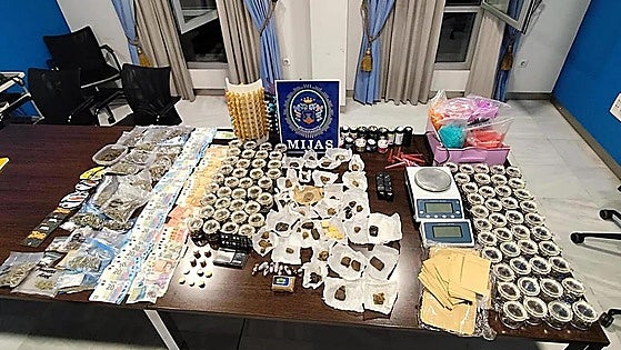 Detenido un exfutbolista británico en Mijas por presunto tráfico de drogas