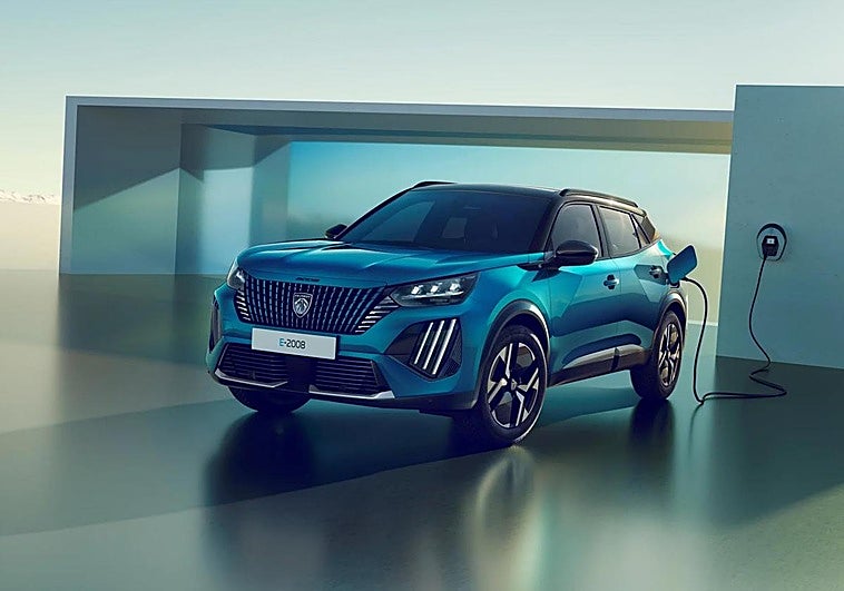 Peugeot E-2008, un SUV eléctrico de diseño avanzado