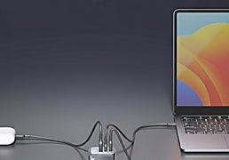 Carga varios dispositivos a la vez y a la máxima velocidad con el cargador USB C Anker Prime 100W