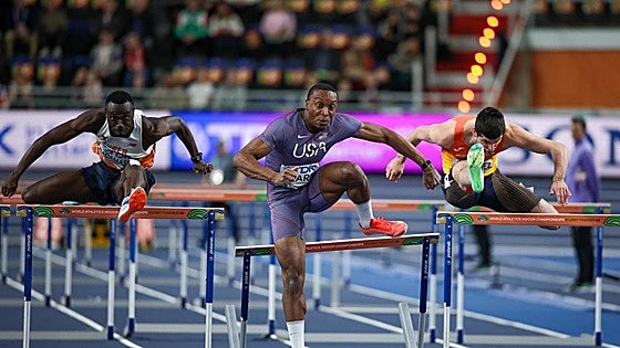 España, plata mundial en el relevo mixto