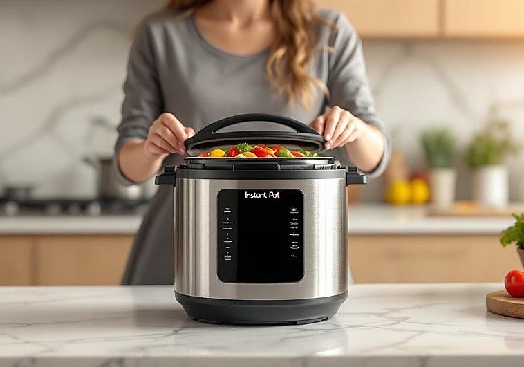 Cocina de todo y de forma más rápida con la olla multifunción Instant Pot 7 en 1