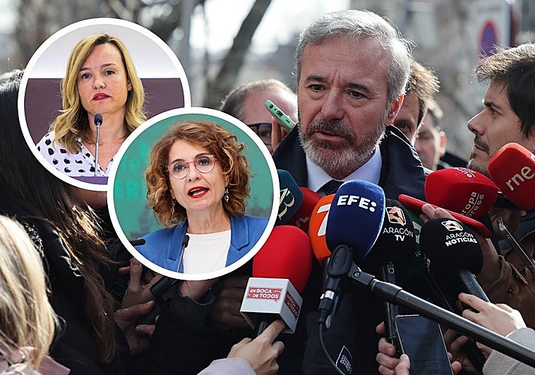 Polémica por las palabras de Jorge Azcón sobre Pilar Alegría por comparar su físico con el de Montero