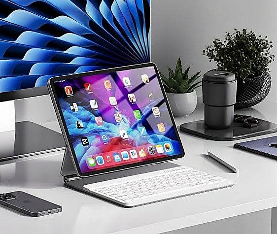 Convierte tu tablet en un miniportátil con este teclado Bluetooth de HZD