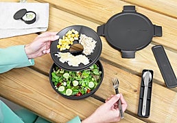 Si comes fuera de casa a menudo, esto te interesa: cubiertos reutilizables, tuppers y bolsas térmicas