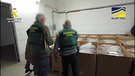 Intervenidas más de 100 toneladas de tabaco falsificado en varias provincias de Cataluña