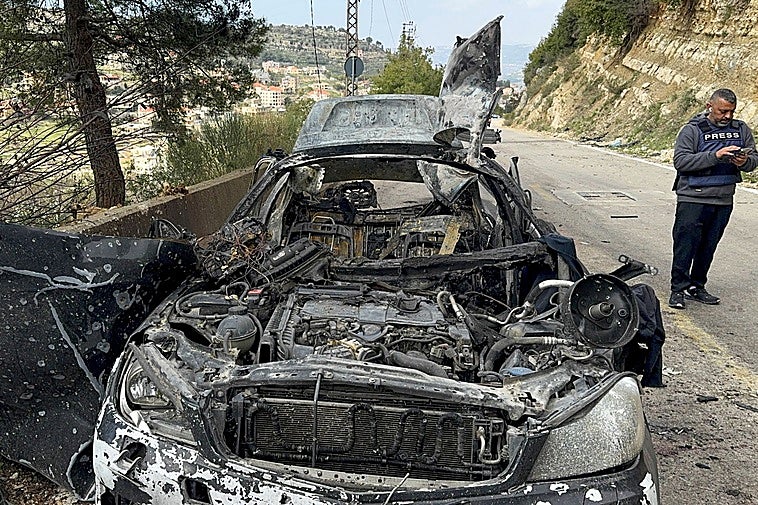 Israel pone a periodistas y sanitarios de Líbano en la diana