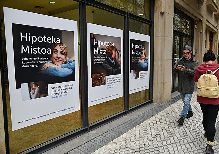 El euríbor se dispara en marzo y encarece las hipotecas por primera vez en dos años